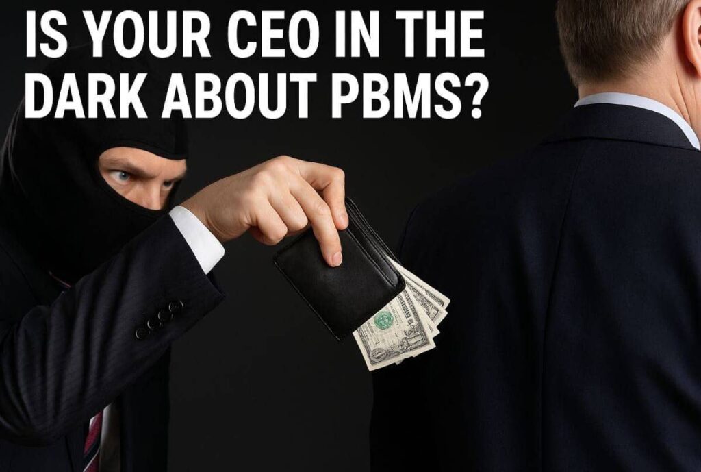Executives in the Dark How to Get CEOs Asking the Right PBM Questions Executive Brief A Kaiser Family Foundation survey dropped a bombshell: 