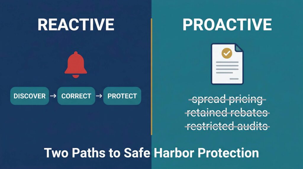 DOL Just Wrote The Safe Harbor Argument You Have Ten Days To Help Put It On The Record. Executive Brief A safe harbor is one of the most valuable things a fiduciary can have. It’s a legal provision that says: if you do X, you’re presumed to have met your duty of prudence. You don’t have to prove everything went right. The burden shifts. That protection is worth a great deal when the lawsuits come. The DOL’s proposed PBM fee disclosure rule includes a “reactive” safe harbor. It protects...