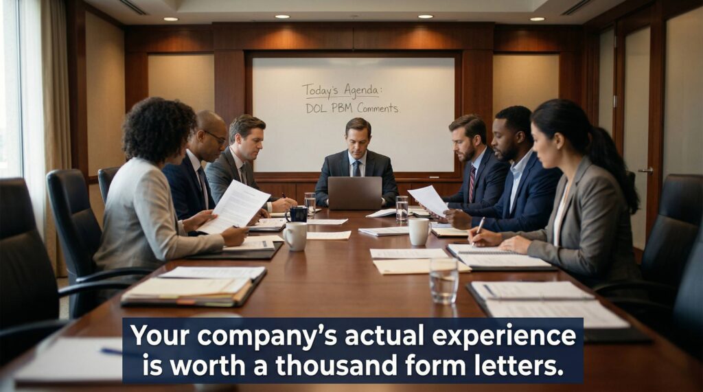 Your Experience Is Evidence. Use It. What You’ve Lived As A Fiduciary Matters Executive Brief The DOL comment period closes April 15. What you’ve lived as a fiduciary matters more than any policy argument. Here’s why and how to put it on the record in 15 minutes. The Department of Labor is not running a poll. It’s building an administrative record. That distinction matters. A poll counts votes. An administrative record collects documented experience, legal analysis, and specific evidence...