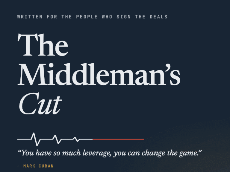 The Middleman’s Cut Is Here. Welcome to Issue #85