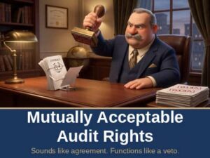 Mutually Acceptable Audit Rights. Welcome to Issue #90