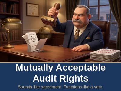 Mutually Acceptable Audit Rights. Welcome to Issue #90