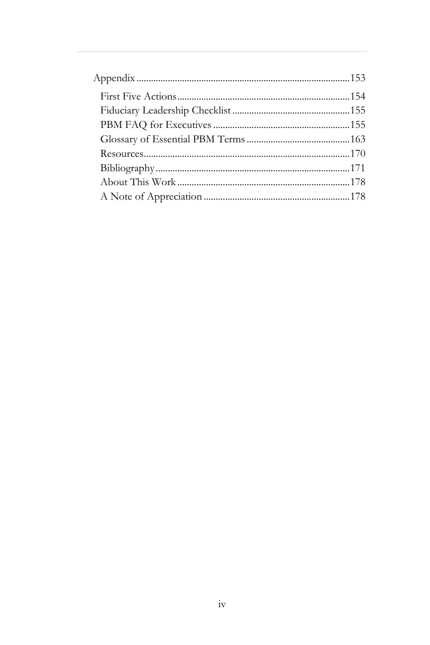 The Middleman's Cut Table of Contents page 2