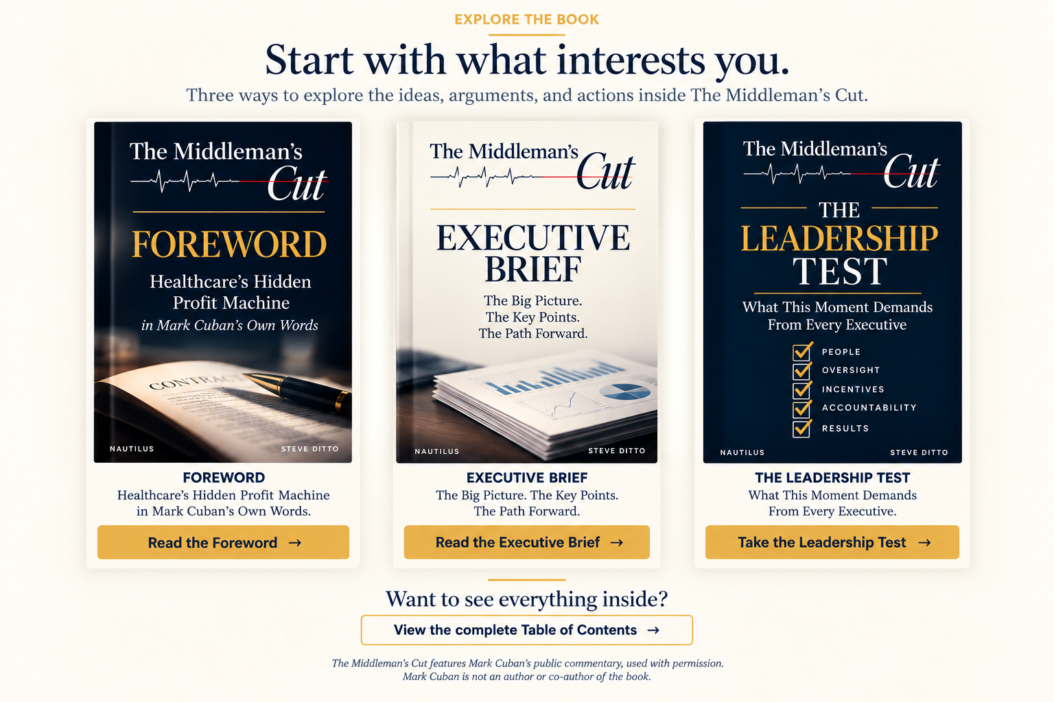 Explore The Middleman's Cut resources